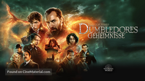 Fantastic Beasts: The Secrets of Dumbledore - German Movie Cover
