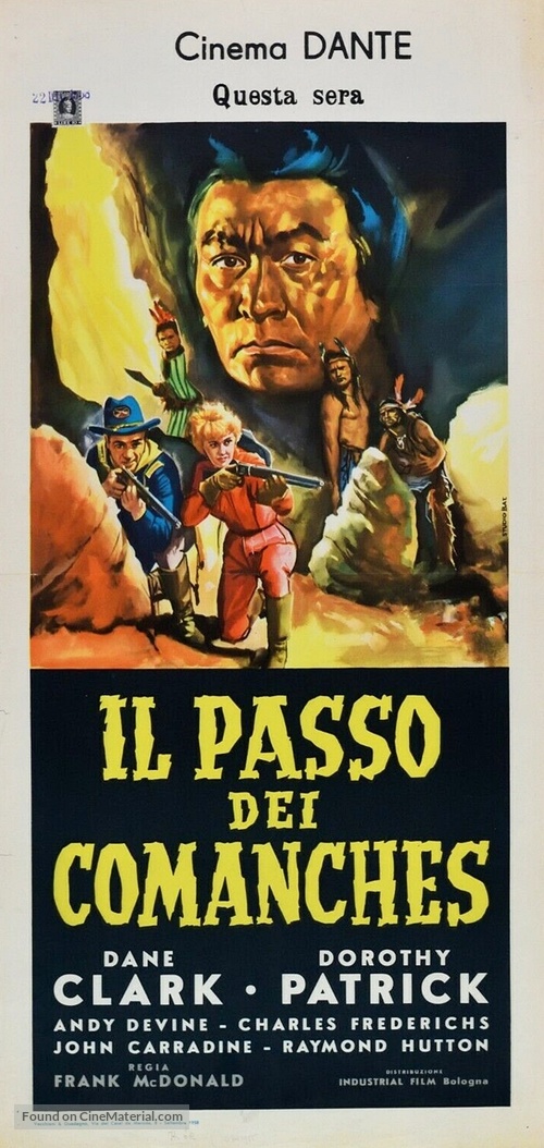 Thunder Pass - Italian Movie Poster