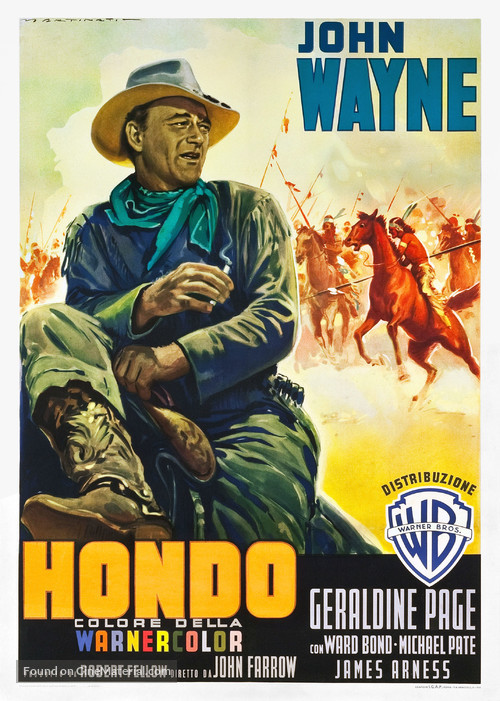 Hondo - Italian Movie Poster