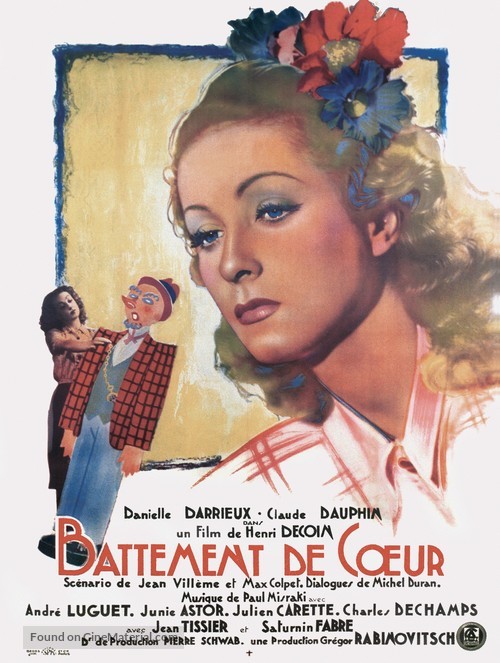 Battement de coeur - French Movie Poster