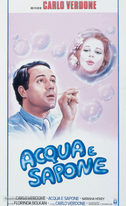 Acqua e sapone - Italian Theatrical movie poster