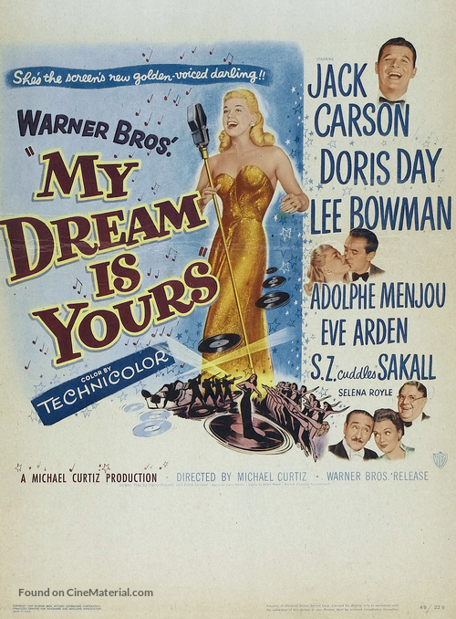 My Dream Is Yours - Movie Poster