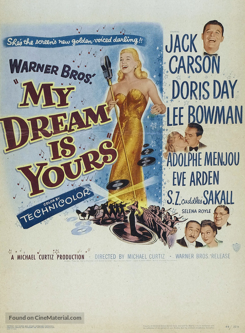 My Dream Is Yours - Movie Poster