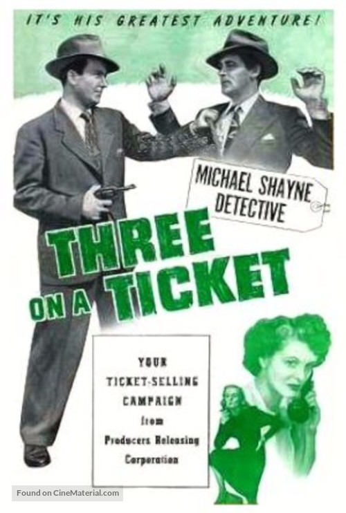 Three on a Ticket - poster