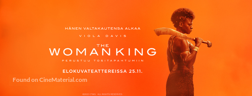 The Woman King - Finnish Movie Poster