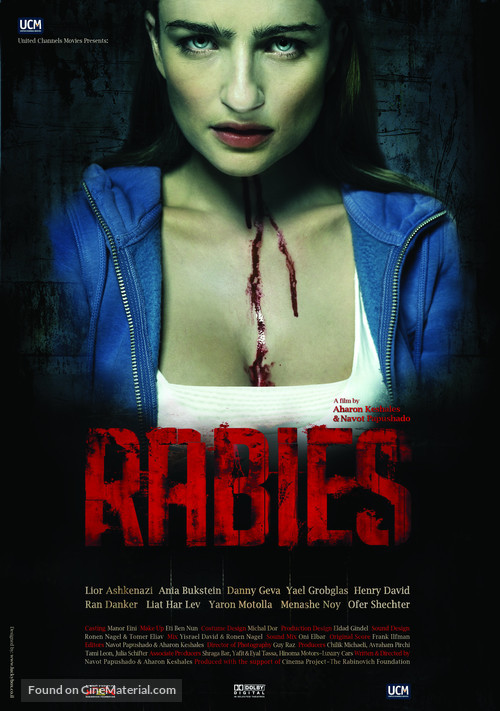 Kalevet - Rabies - Israeli Movie Poster