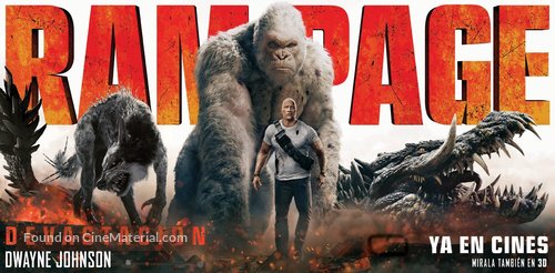 Rampage - Argentinian Movie Poster