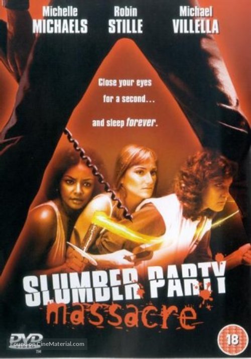 The Slumber Party Massacre - British DVD movie cover