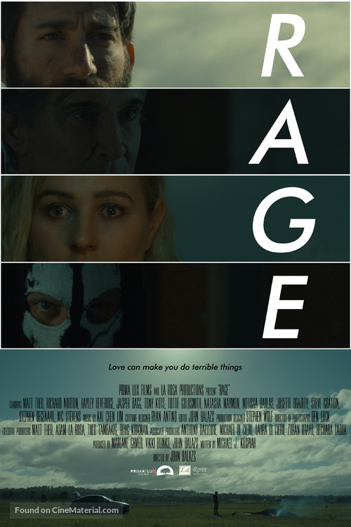 Rage - Australian Movie Poster