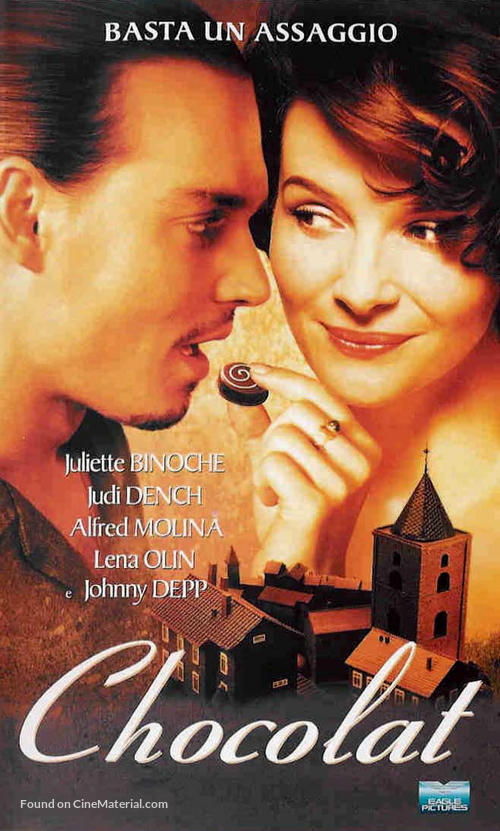 Chocolat - Italian VHS movie cover