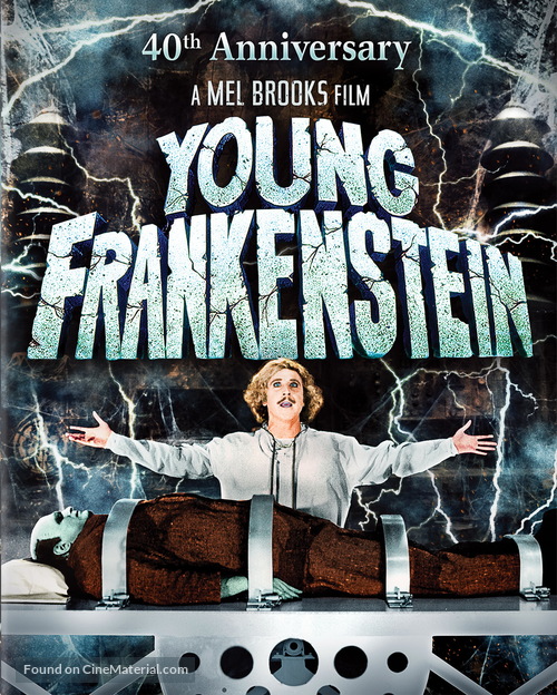 Young Frankenstein - Blu-Ray movie cover