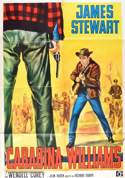 Carbine Williams - Italian Movie Poster