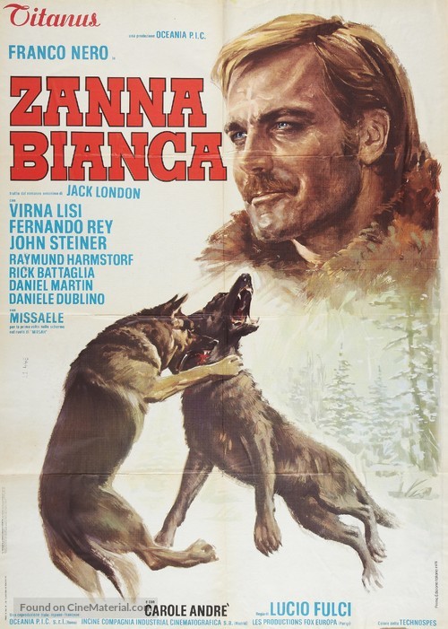Zanna Bianca - Italian Movie Poster