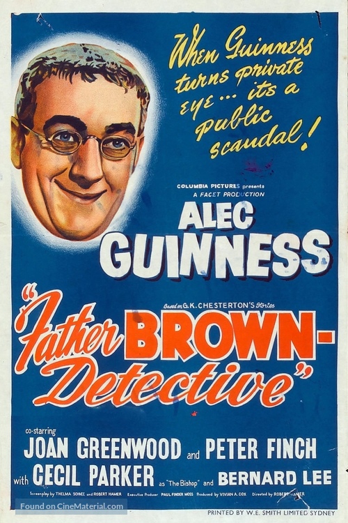 Father Brown - Australian Movie Poster