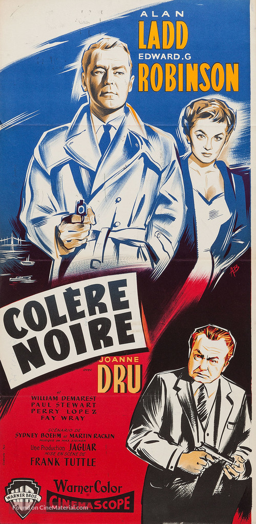 Hell on Frisco Bay - French Movie Poster