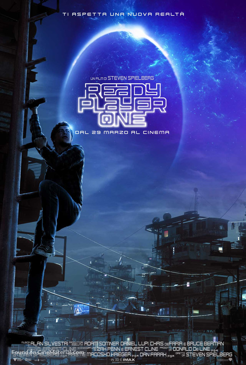 Ready Player One - Italian Movie Poster