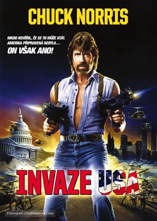 Invasion U.S.A. - Czech DVD movie cover