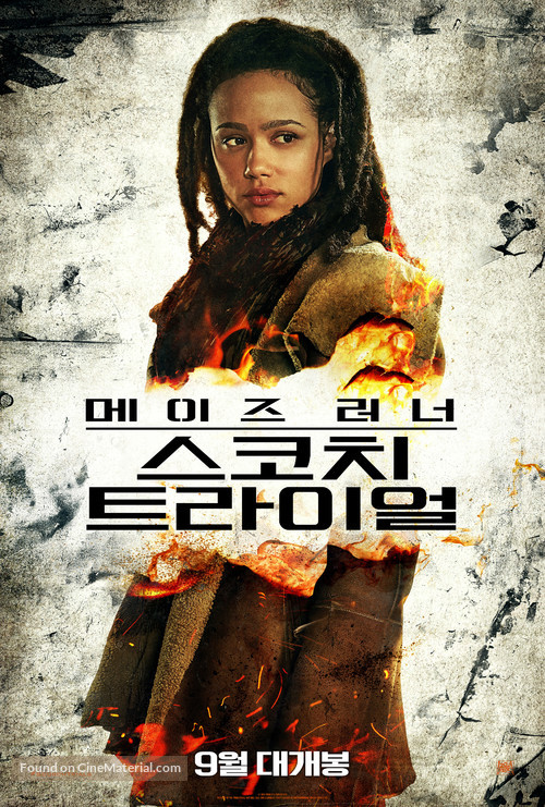 Maze Runner: The Scorch Trials - South Korean Movie Poster