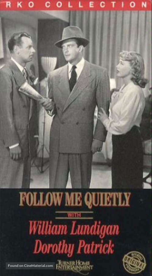 Follow Me Quietly - VHS movie cover