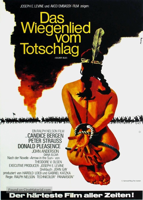 Soldier Blue - German Movie Poster