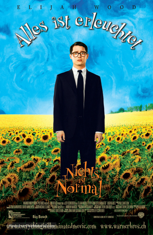 Everything Is Illuminated - Swiss Movie Poster