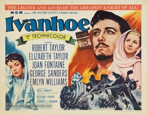 Ivanhoe - Re-release movie poster
