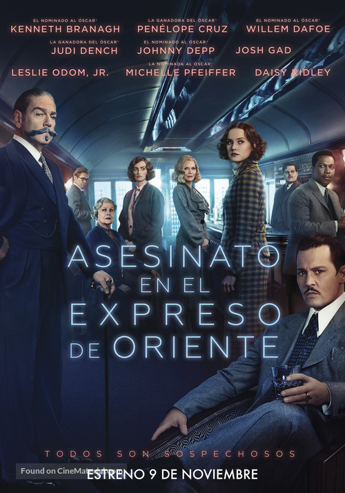 Murder on the Orient Express - Chilean Movie Poster