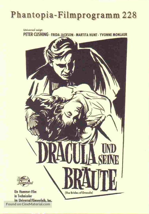 The Brides of Dracula - German poster