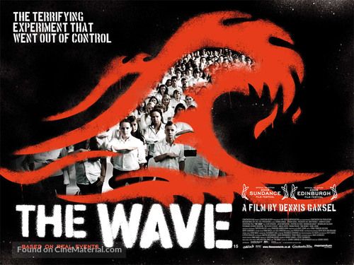 Die Welle - British Movie Poster