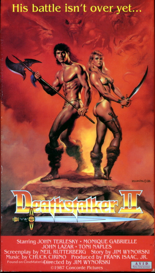 Deathstalker II - Movie Cover