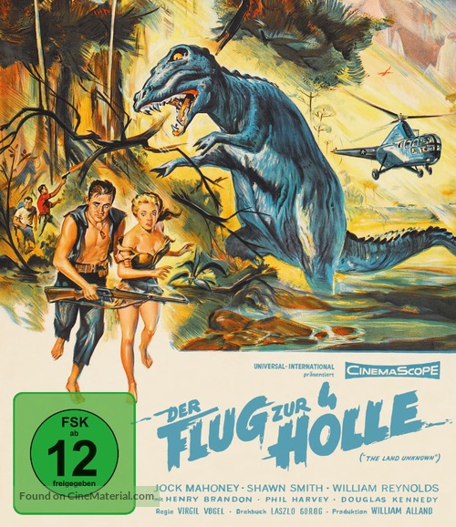 The Land Unknown - German Blu-Ray movie cover