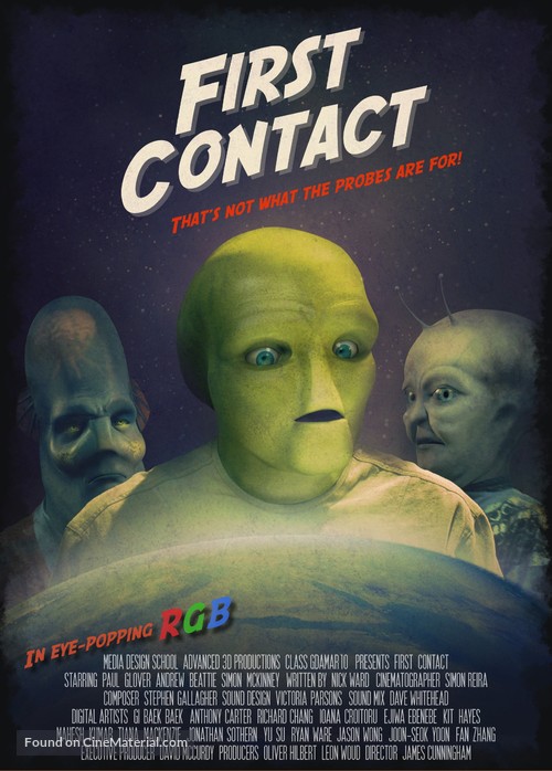 First Contact - New Zealand Movie Poster