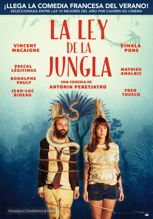 La Loi De La Jungle 16 Argentinian Movie Poster