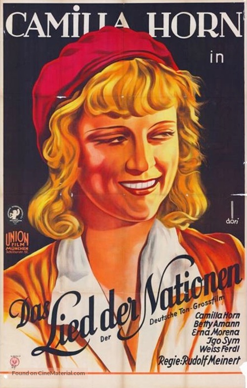 Das Lied der Nationen - German Movie Poster