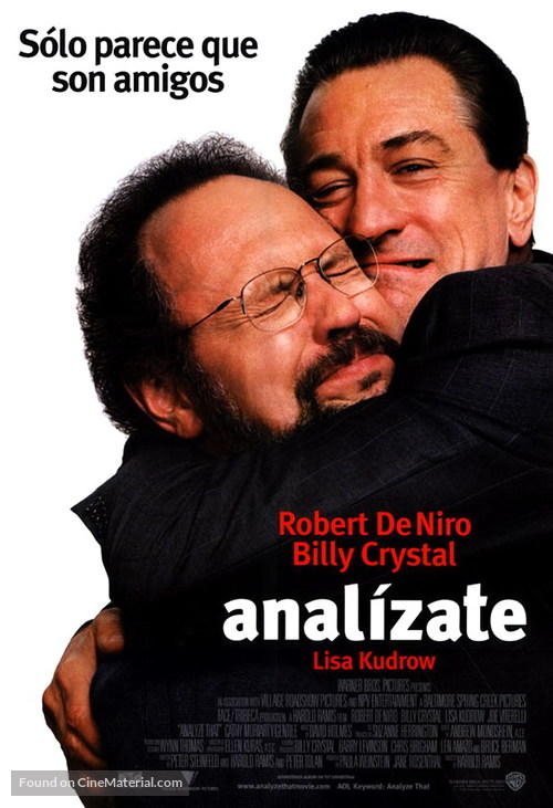 Analyze That - Mexican Movie Poster