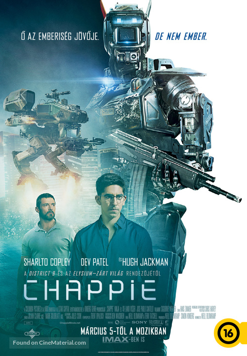 Chappie - Hungarian Movie Poster