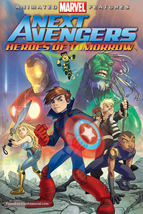 Next Avengers: Heroes of Tomorrow - DVD movie cover