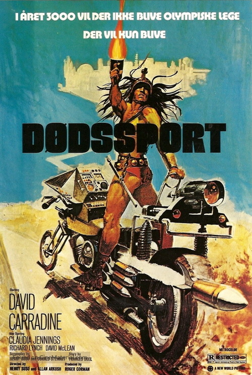 Deathsport - Danish Movie Poster