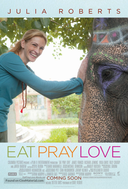 Eat Pray Love - Indian Movie Poster