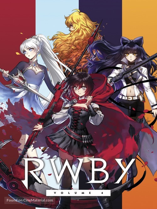 RWBY: Volume 4 - Japanese Blu-Ray movie cover