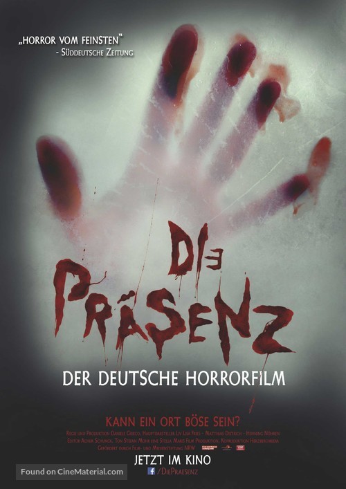 Die Pr&auml;senz - German Movie Poster