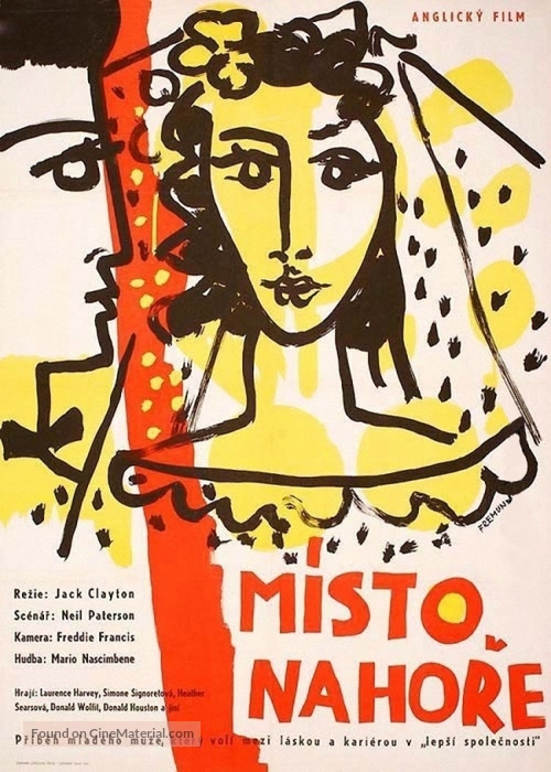 Room at the Top - Slovak Movie Poster