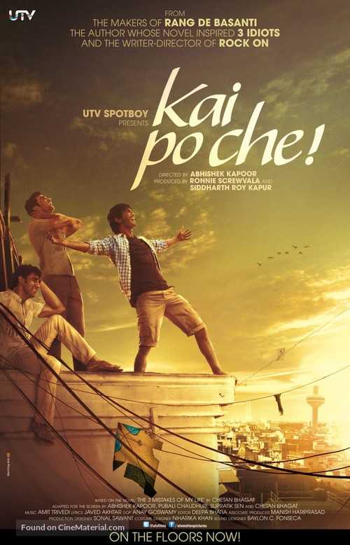 Kai Po Che - Indian Movie Poster