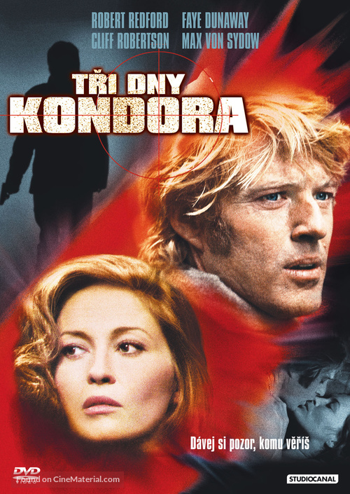 Three Days of the Condor - Czech DVD movie cover