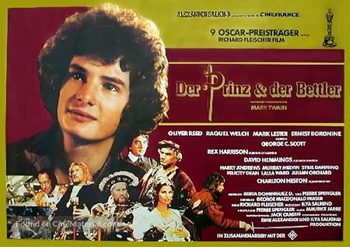 The Prince and the Pauper - German Movie Poster