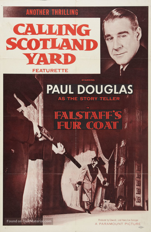 Calling Scotland Yard: Falstaff&#039;s Fur Coat - Movie Poster