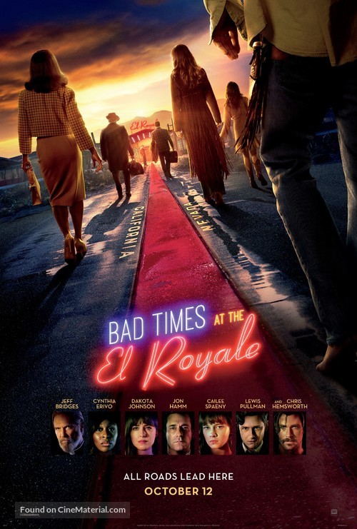 Bad Times at the El Royale - Movie Poster