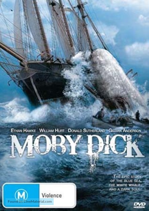 &quot;Moby Dick&quot; - Australian DVD movie cover