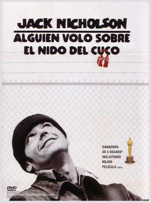 One Flew Over the Cuckoo&#039;s Nest - Spanish DVD movie cover