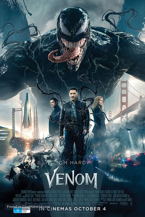 Venom - Australian Movie Poster